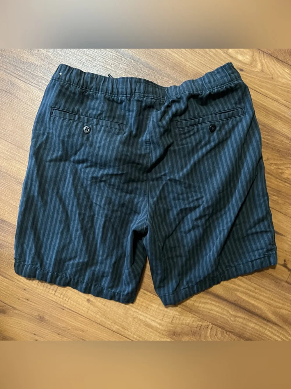 Abercrombie & Fitch Linen Blend Shorts Mens Size Large Coastal Euro Summer